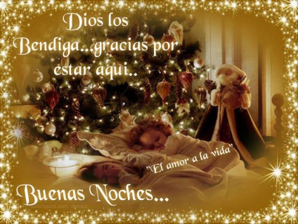 buenas noches feliz navidad