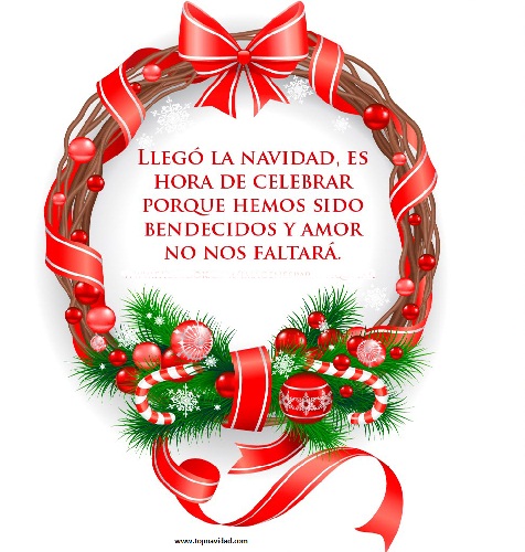 frases con imagen para navidad